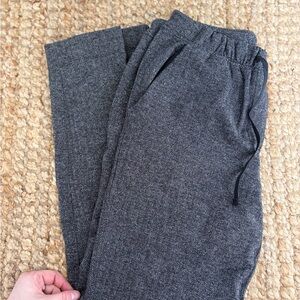 Lulu womans Charcoal Herringbone- 4